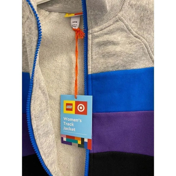 LEGO WOMEN TRACK ZIP UP. AVAILABLE IN XXS & M. - Picture 7 of 7